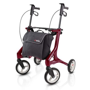 Rollator Carbonrollator Topro Pegasus in Farbe rot