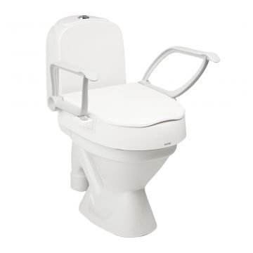 Etac Toilettensitzerhöhung Cloo mit  Armlehnen höhenverstellbar