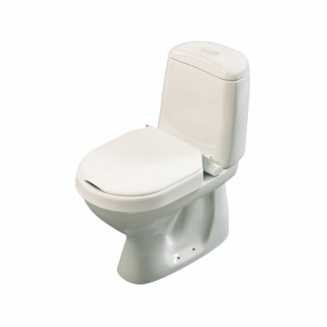Etac Toilettensitzerhöhung Hi-Loo fest mit Deckel 10cm